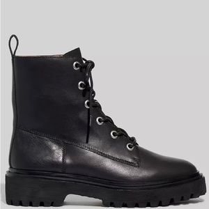 Madewell black leather Rayna boots, NWT size 7.5